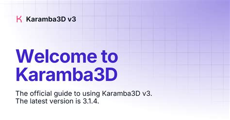 Welcome to Karamba3D .